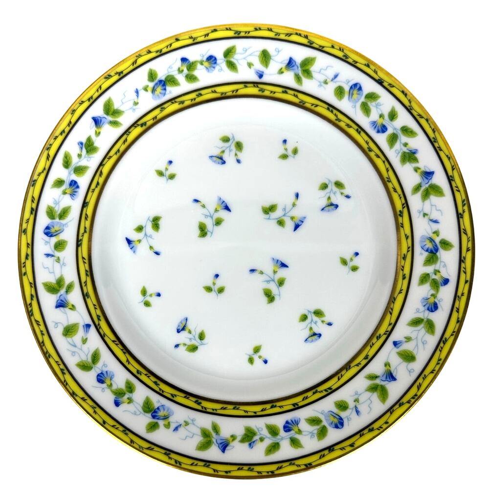 Raynaud Ceralene Limoges Morning Glory Spray 7.5" Salad Plate(s)-France-Mint!